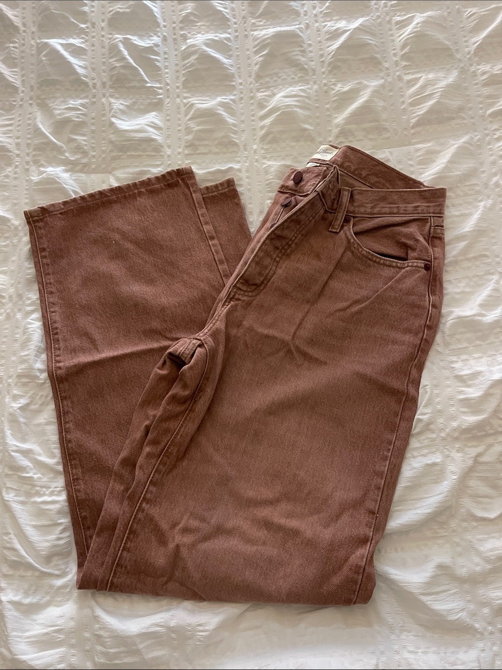 Universal Thread Rusty Rose High-Rise Straight Jeans